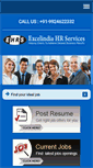 Mobile Screenshot of excelindiahrservices.com